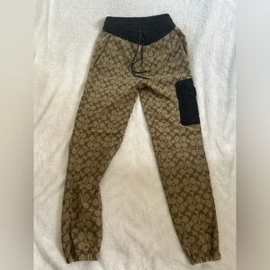 Coach joggers women’s size xs